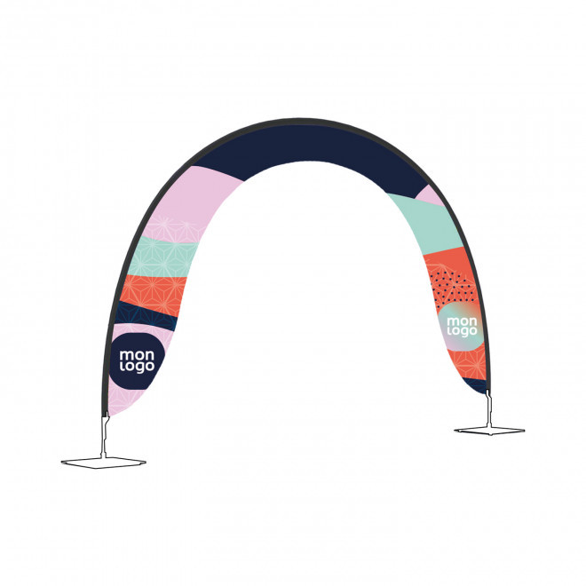 TOILE QUADRI PUBLICITAIRE 'HELLO' - quadrichromie