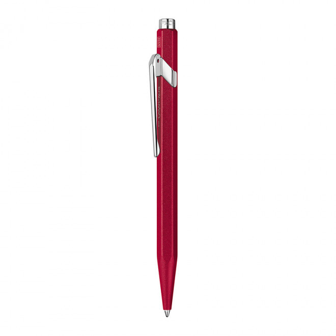 STYLO BILLE PUBLICITAIRE CARAN DACHE 'COLORMAT-X' - rouge