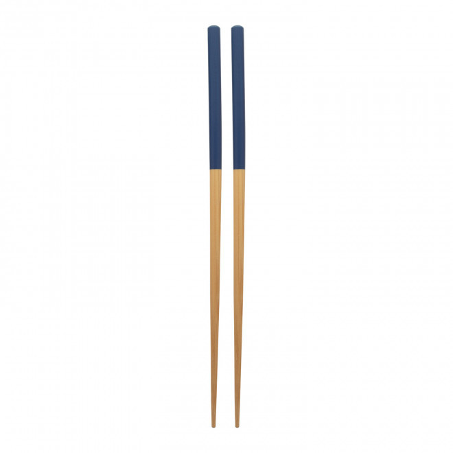 BAGUETTES PERSONNALISABLE EN BAMBOU 'BOLSU' - bleu