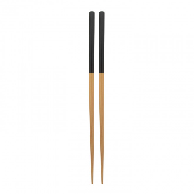 BAGUETTES PERSONNALISABLE EN BAMBOU 'BOLSU' - noir