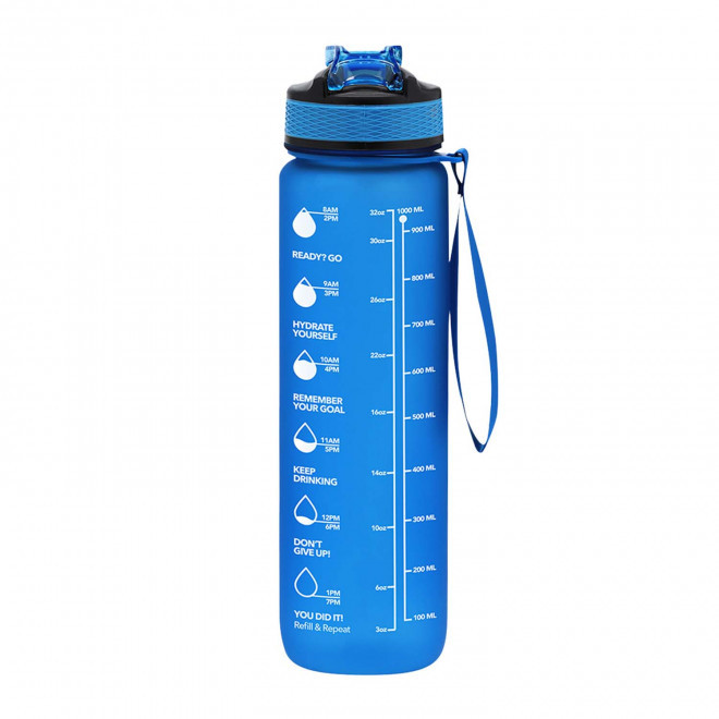 GOURDE PERSONNALISABLE 1L 'DAYLY' - bleu