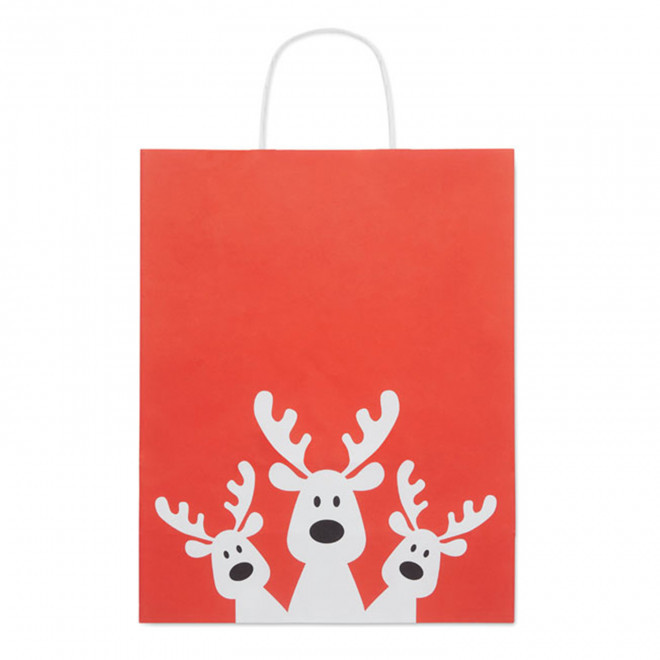 SAC CADEAU PAPIER PERSONNALISABLE 'KADO' - 32x12x40cm