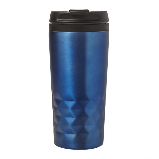 MUG ISOTHERME PERSONNALISABLE 'PRISME' 4 JOURS - bleu