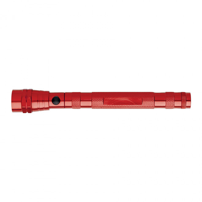 TORCHE FLEXIBLE TELESCOPIQUE 'NESSIE' 4J - rouge