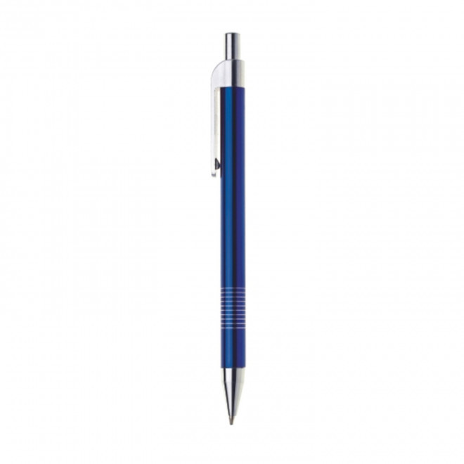 STYLO EN METAL PERSONNALISE 'JURA' - bleu foncé