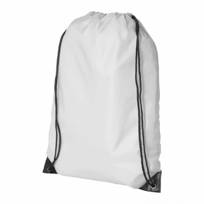 SAC A DOS PUBLICITAIRE NYLON 'OLYMPIA' 4J - blanc