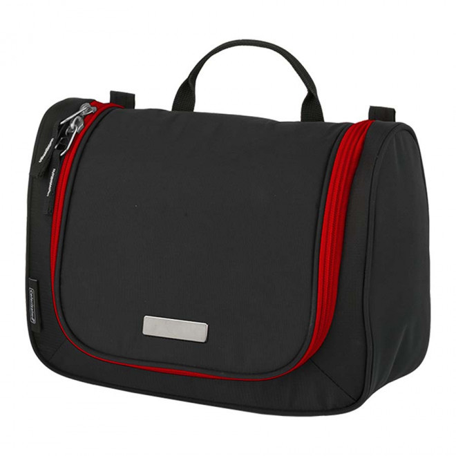 TROUSSE DE TOILETTE PERSONNALISABLE 'LINA' - rouge