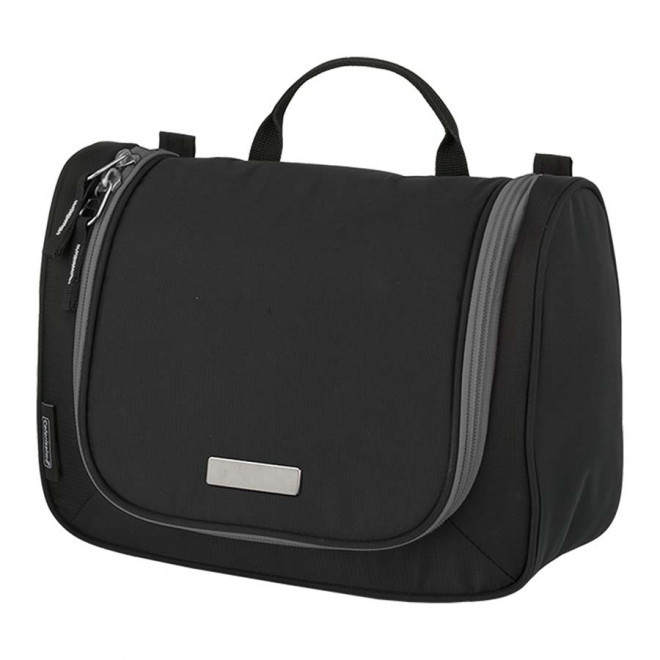 TROUSSE DE TOILETTE PERSONNALISABLE 'LINA' - gris