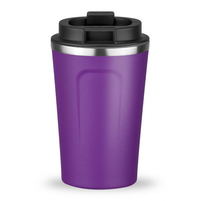 MUG ISOTHERME PUBLICITAIRE 350ML 'NORDIC' - violet
