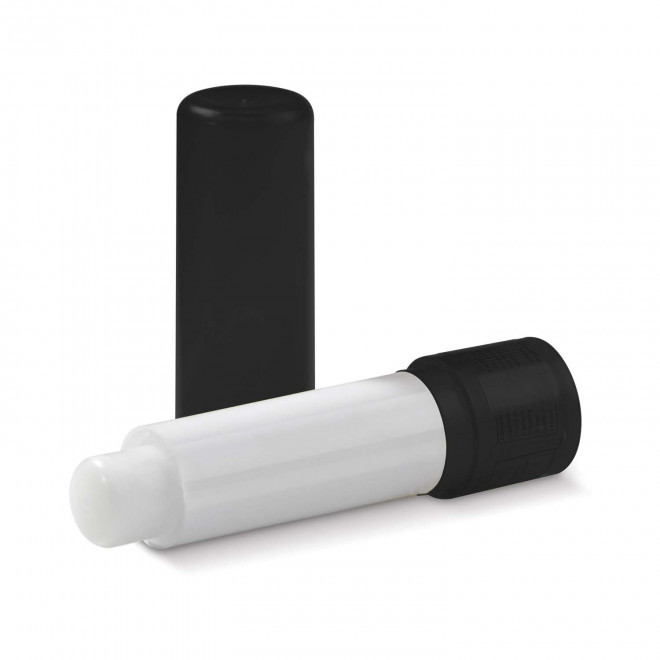 BAUME À LEVRES PUBLICITAIRE HYDRATANT EN STICK 'ISABELLA' 4J - noir