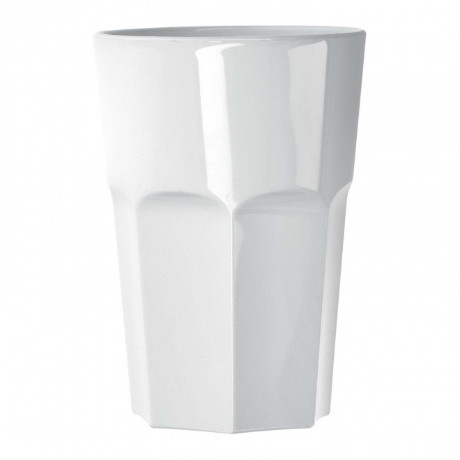 VERRE EN TRITAN 56 CL PERSONNALISABLE 'MOJITO' - blanc opaque