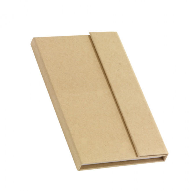 BLOC MEMO ET MARQUE PAGES PERSONNALISABLE 'MAY' - naturel