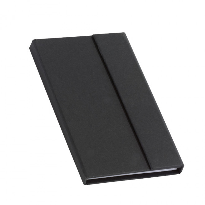 BLOC MEMO ET MARQUE PAGES PERSONNALISABLE 'MAY' - noir