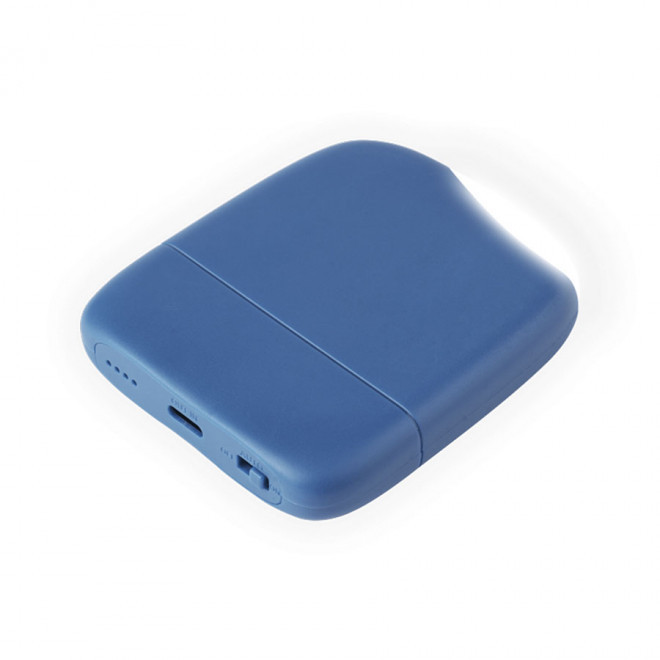 POWERBANK PERSONNALISABLE XOOPAR® 5000 MAH 'ICE-P' 72H - bleu
