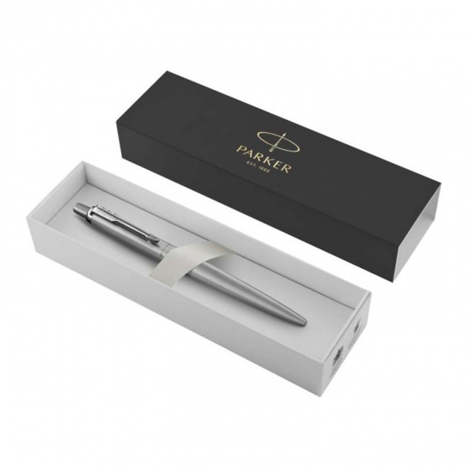 STYLO PERSONNALISABLE PARKER® 'JOTTER MONOCHROME' 4J - argenté