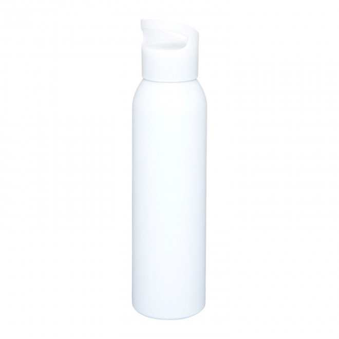 BOUTEILLE PERSONNALISABLE EN ALUMINIUM 'ELYRIA' 4J - blanc