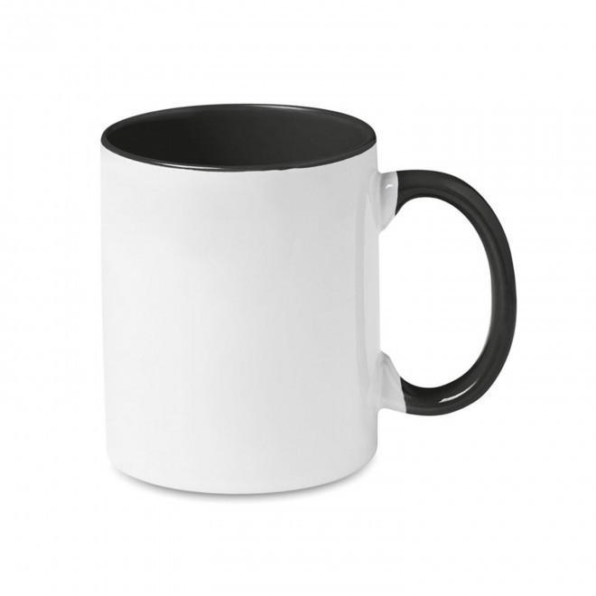 MUG PERSONNALISABLE 'SYLVIA' 4J - noir