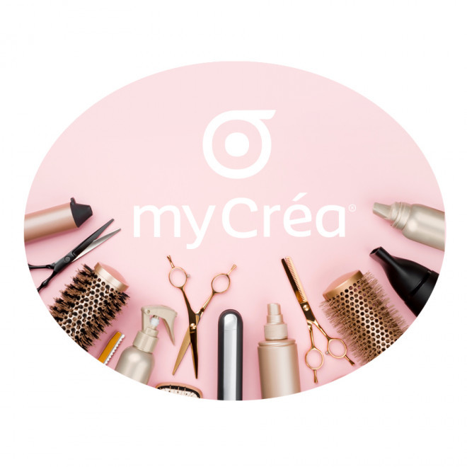 TAPIS DE SOURIS PUBLICITAIRE 'PERSOLITO' - ovale 24x20 cm