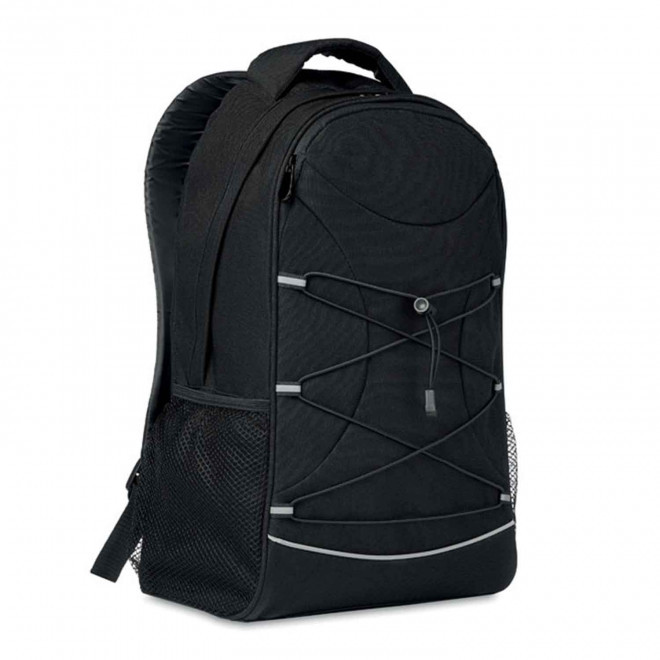 SAC A DOS RPET PERSONNALISABLE 'STEVE' - noir