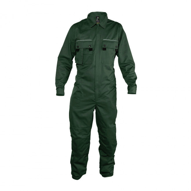 COMBINAISON WORKWEAR MIXTE 'SOLSTICE PRO' 240 GR/M² - vert