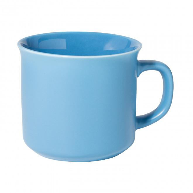 MUG EN CERAMIQUE 300ML PERSONNALISABLE 'BROBY COLOR' - bleu clair