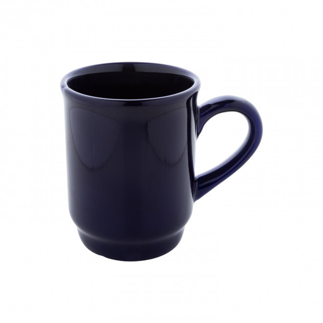 MUG CERAMIQUE EMPILABLE 220ML PERSONNALISABLE 'MAGLA' - bleu foncé
