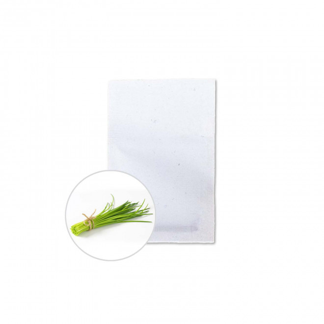 SACHET DE GRAINES PERSONNALISABLE  ZERO PLASTIQUE 'RECOLTI' - ciboulette