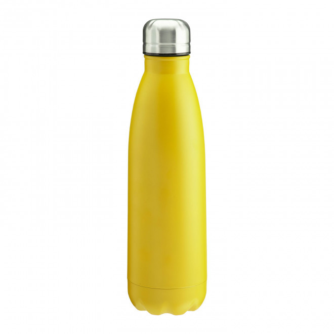 BOUTEILLE ISOTHERME PERSONNALISABLE 500ML 'FARG' - jaune
