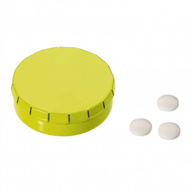 RAPIDE 4J - BOÎTE BONBONS MENTHE PERSONNALISABLE 'CLIC CLAC EUROPE'  - vert clair