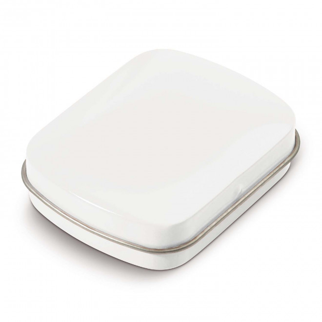 RAPIDE 4J  - BOITE A BONBON METALLIQUE 'VIMA' - blanc