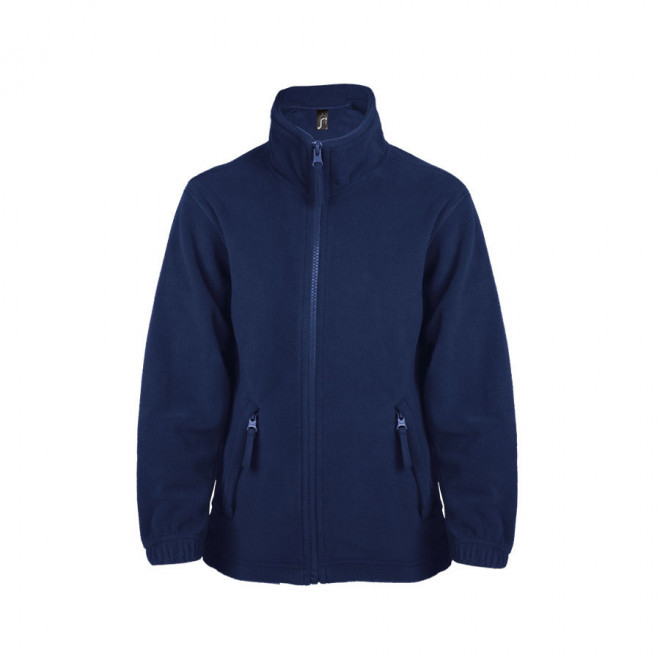 VESTE POLAIRE ZIPPEE MIXTE ENFANT 'NORTH KIDS' 300 GR/M² - marine