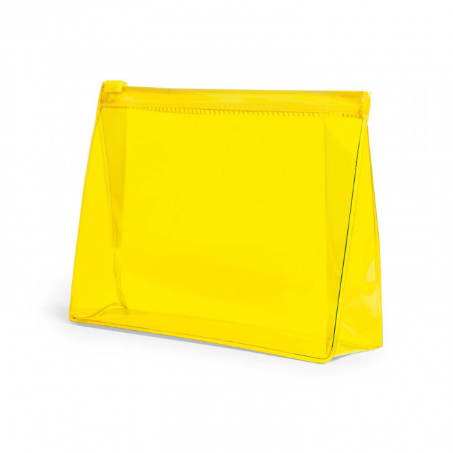 TROUSSE DE TOILETTE PERSONNALISABLE 'KAPPO' - jaune