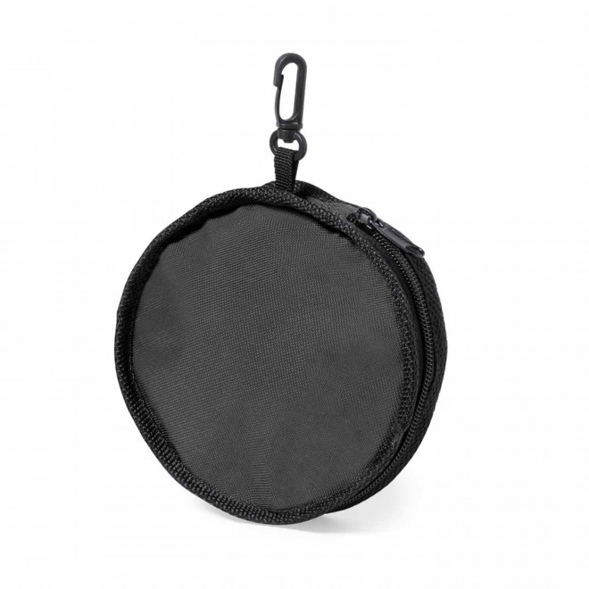 DUO DE GAMELLES PLIABLES PERSONNALISEES 'EDGAR' - noir