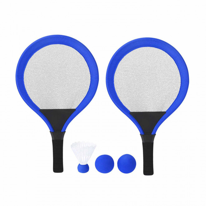 SET DE RAQUETTES PERSONNALISABLE 'JUJULY' - bleu