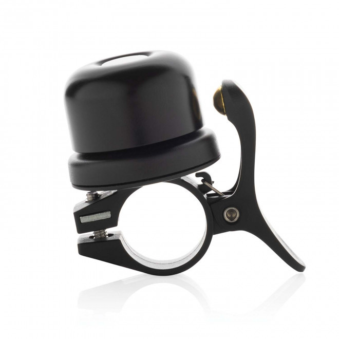 SONNETTE A VELO GEOLOCALISABLE PERSONNALISEE 'GEOBIK' - noir