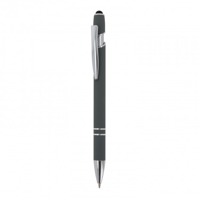 RAPIDE 4J - STYLO PERSONNALISABLE BILLE EN METAL 'PRINCY' - gris