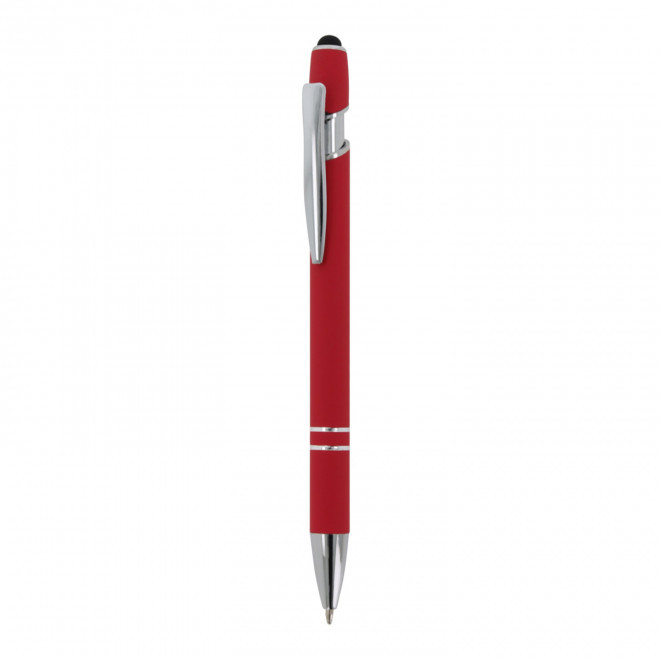 RAPIDE 4J - STYLO PERSONNALISABLE BILLE EN METAL 'PRINCY' - rouge