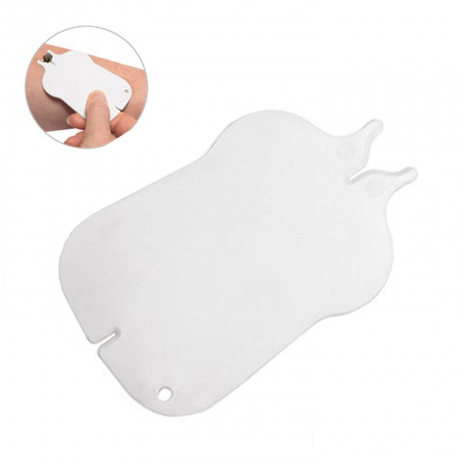 TIRE TIQUES PERSONNALISABLE DUO 'TITOU' - blanc