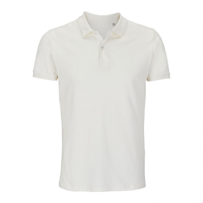 POLO PUBLICITAIRE HOMME 'PLANET' COULEUR 170 GR/M² - écru