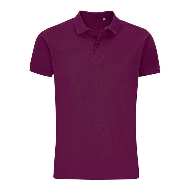 POLO PUBLICITAIRE HOMME 'PLANET' COULEUR 170 GR/M² - violet astral