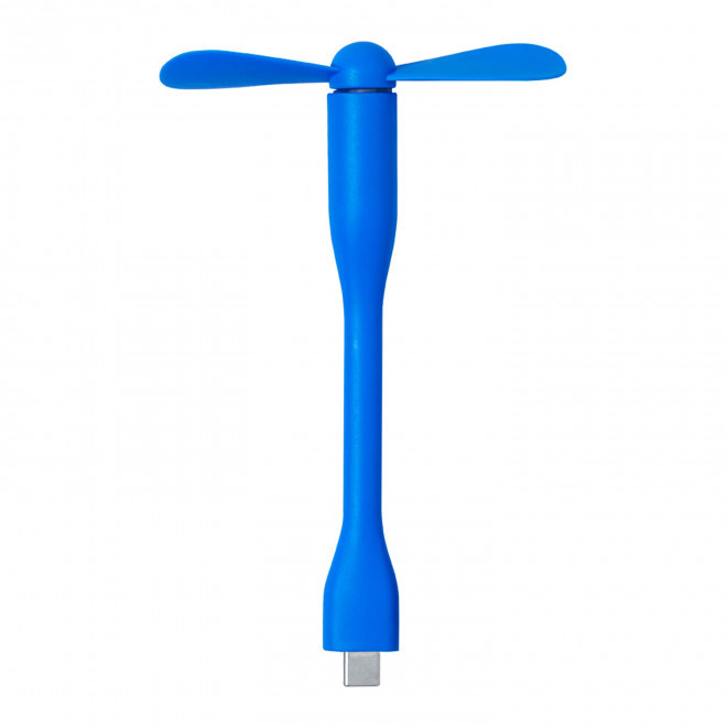 MINI VENTILATEUR PERSONNALISABLE TELEPHONE 'ARIAZI' - bleu