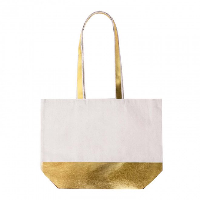 SAC CABAS PERSONNALISABLE 'KISAR' - doré