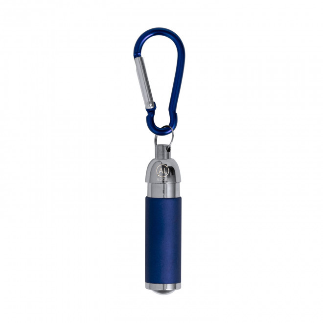 PORTE-CLE LAMPE PERSONNALISABLE 'LOWY' - bleu
