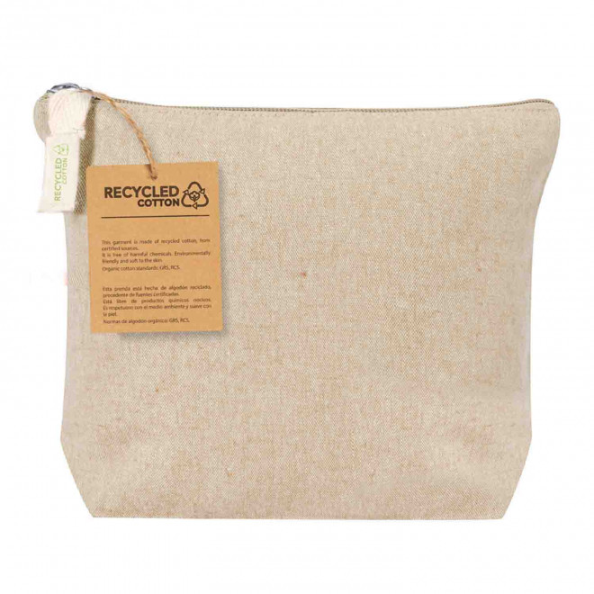 TROUSSE DE TOILETTE PERSONNALISABLE 'PRAVA' - naturel