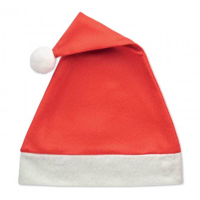 BONNET DE NOEL PUBLICITAIRE 'NICOLAS' - rouge