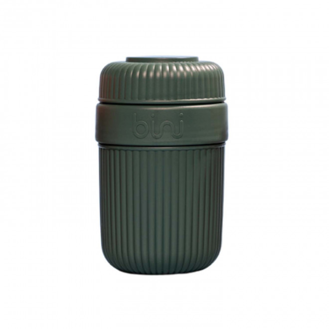 MUG BIOSOURCE MIF 350ML PERSONNALISABLE 'BINIMUG'  - green