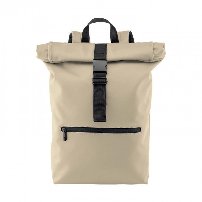 SAC À DOS PERSONNALISÉ POUR ORDINATEUR 'OLYMPOS' - beige