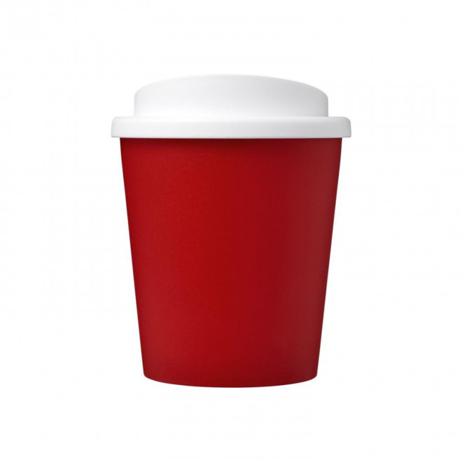 GOBELET ISOTHERME PERSONNALISABLE AMERICANO® 'IBON MINI' - rouge/blanc