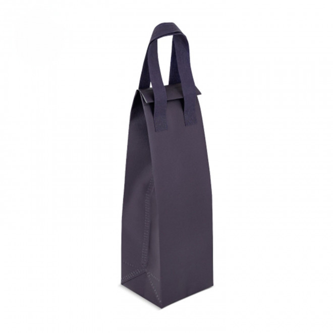 SAC ISOTHERME PERSONNALISABLE FORMAT BOUTEILLE 'CATLYN' - marine