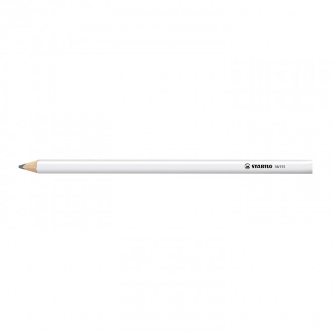 CRAYON CHARPENTIER PERSONNALISABLE 'CHARPOPRO' - blanc